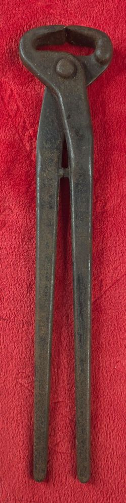 Antique Blacksmith Tongs / Farrier Nippers