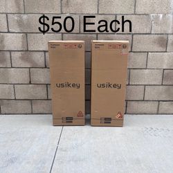 NEW Rustic Brown Storage Cabinet w/1 Drawer, 2 Doors, 3 Shelves, Free Standing Cupboard **$50 Each**