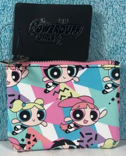 The Powerpuff Girls Allover Print Coin Purse 