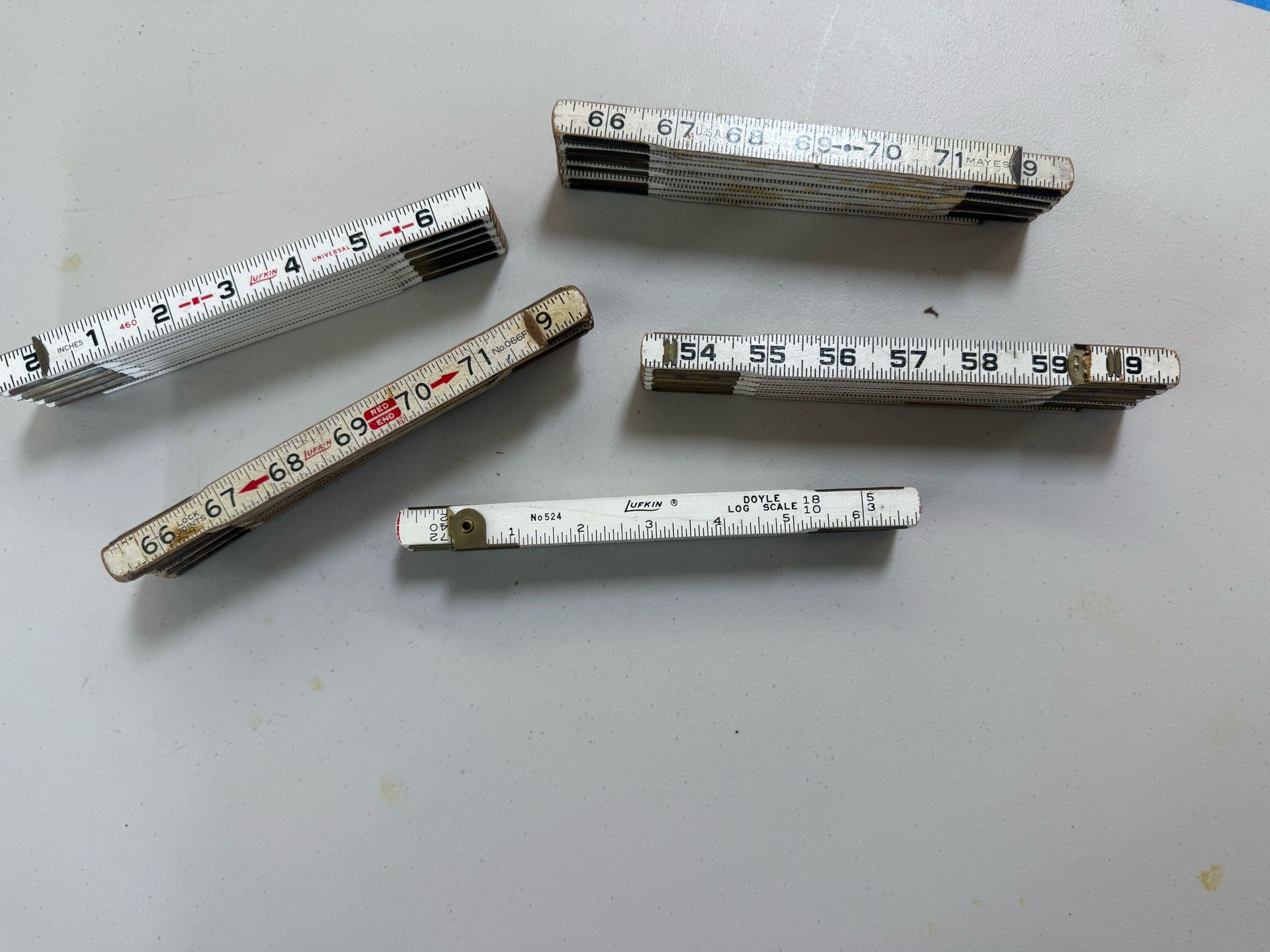 Vintage Stick Rulers