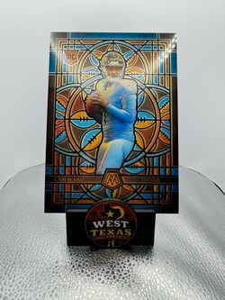 Cam Ward Oversized Stained Glass Rookie Titans
