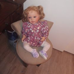 Reborn Vynal Doll Toddler Sise