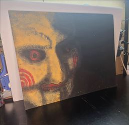 Billy the Puppet Saw Original Canvas Painting