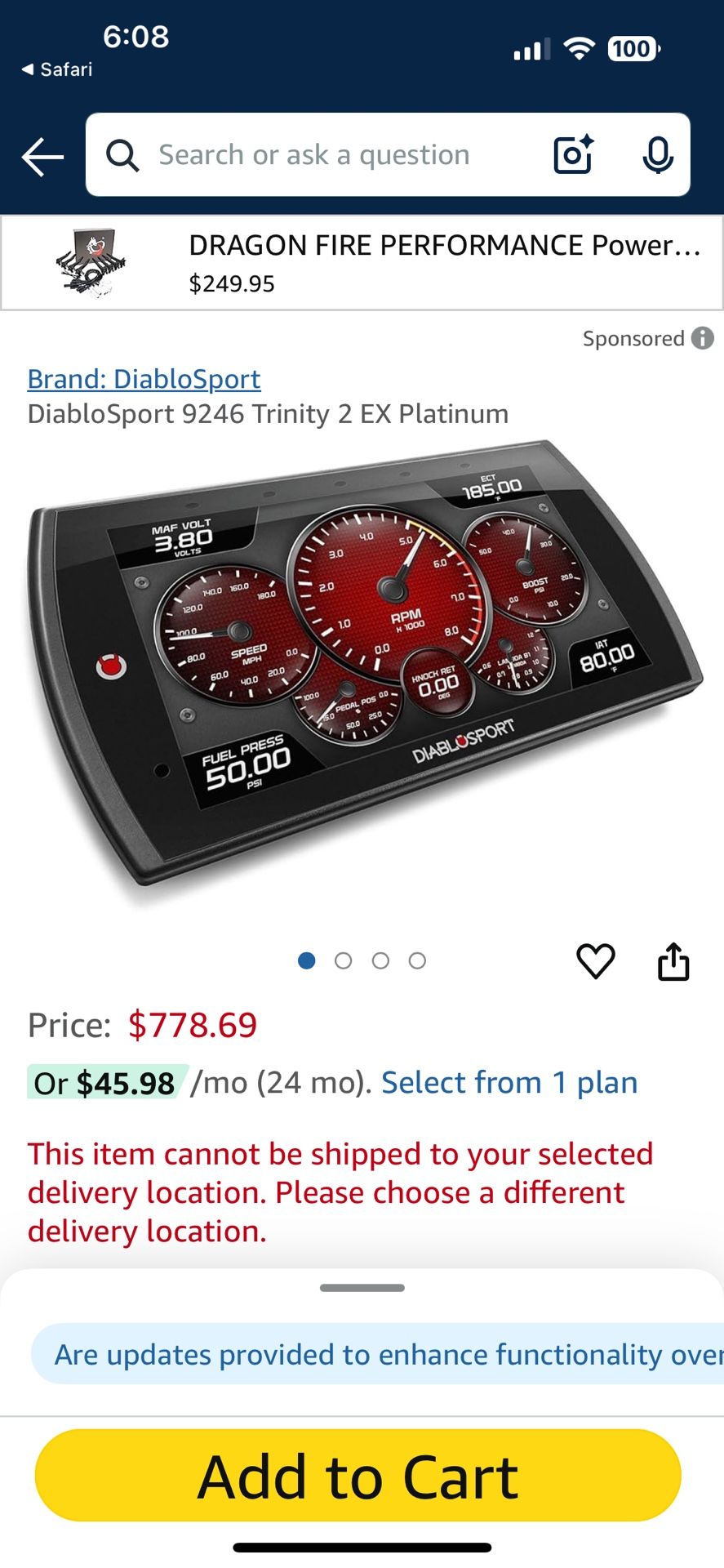 never installed still in the box.