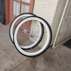 24in Wheels Perfect Condition Straight