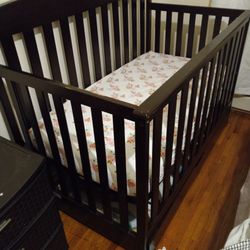 Baby Crib Like New Used 1 Time Bottom To  