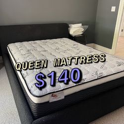 New Queen Mattress $140
