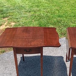End Tables, Folding Leaves