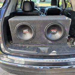 MTX  12" Woofers In A Box