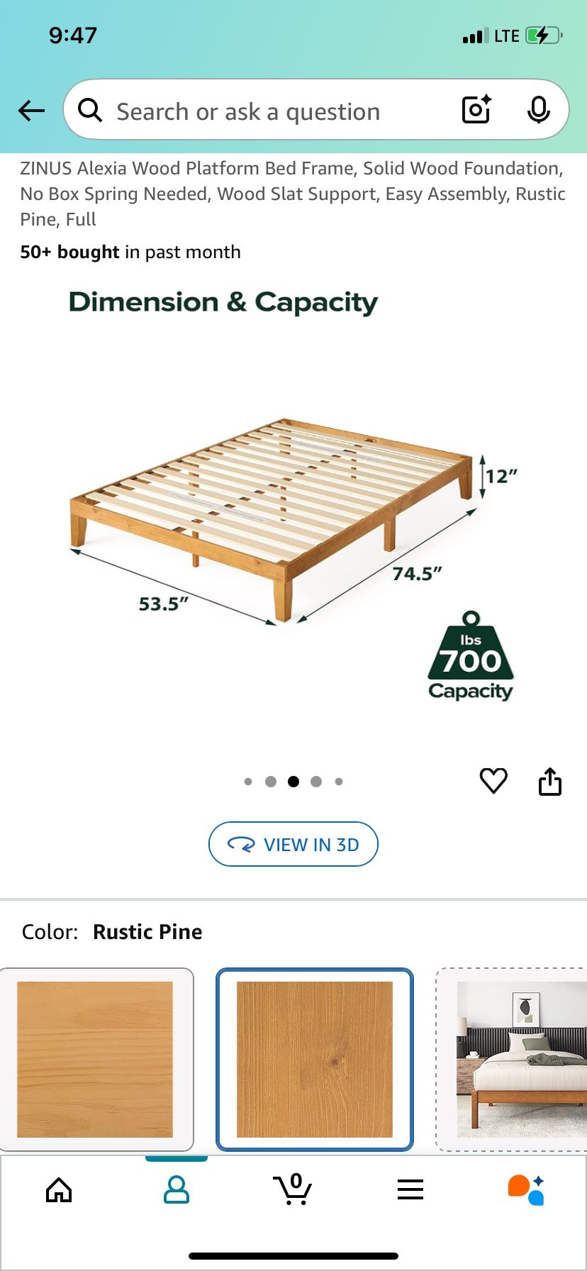 Full Size Bed Frame