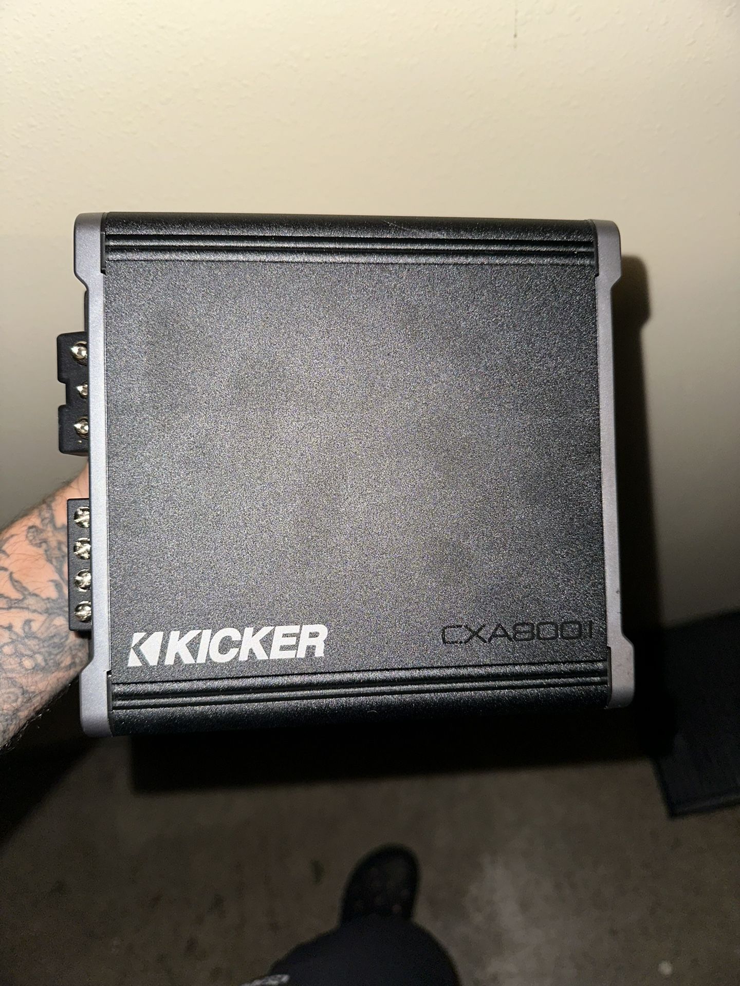 Subwoofer w/ Amp and 2 Channel Converter