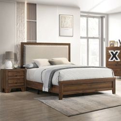 QUEEN BED FRAME (NO MATTRESS) 