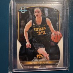 2022-23 Bowman University Chrome Caitlin Clark