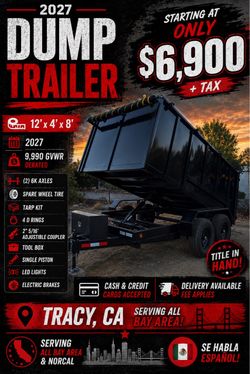 2027 Dump Trailer