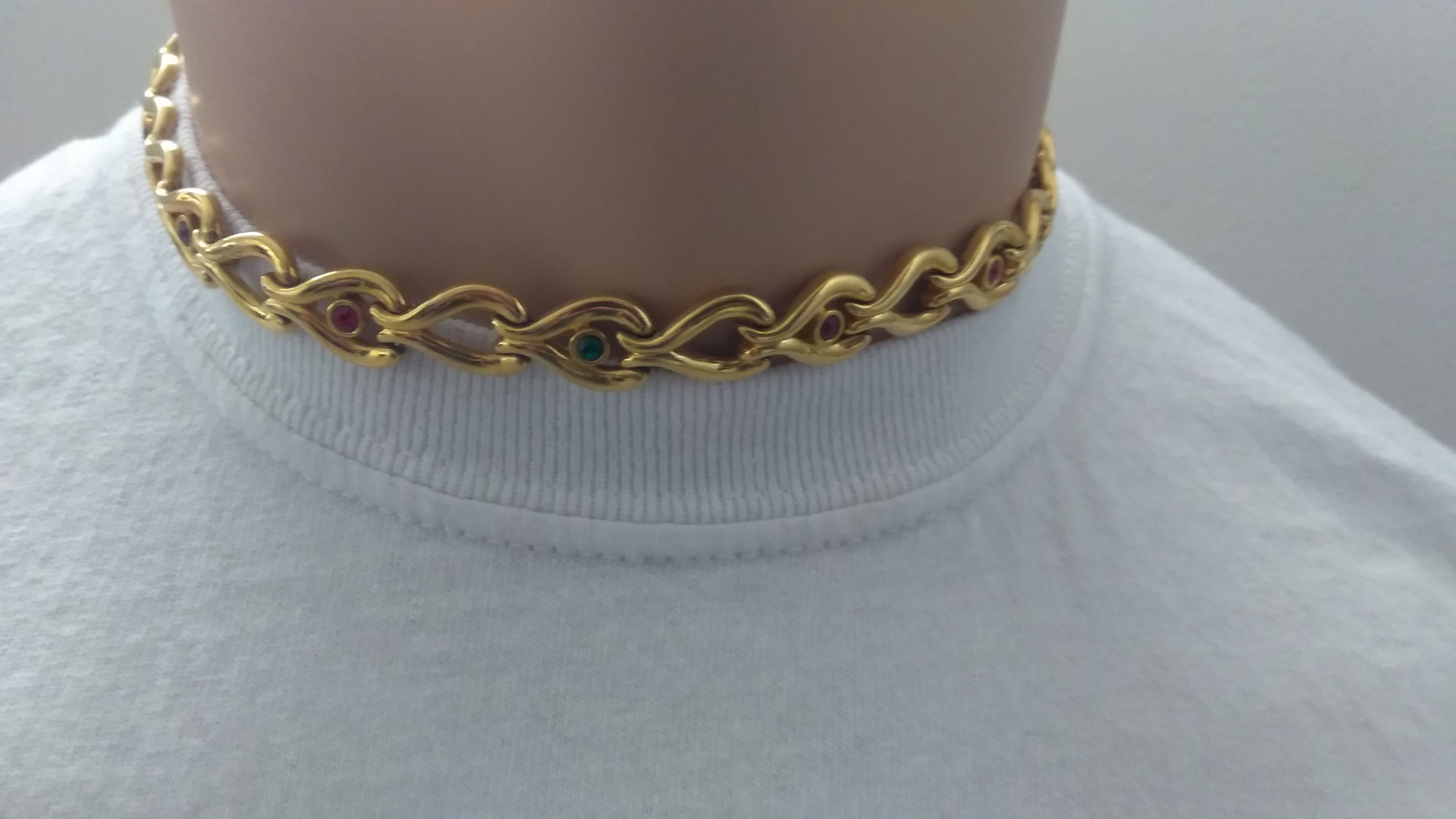 Vintage choker style necklace