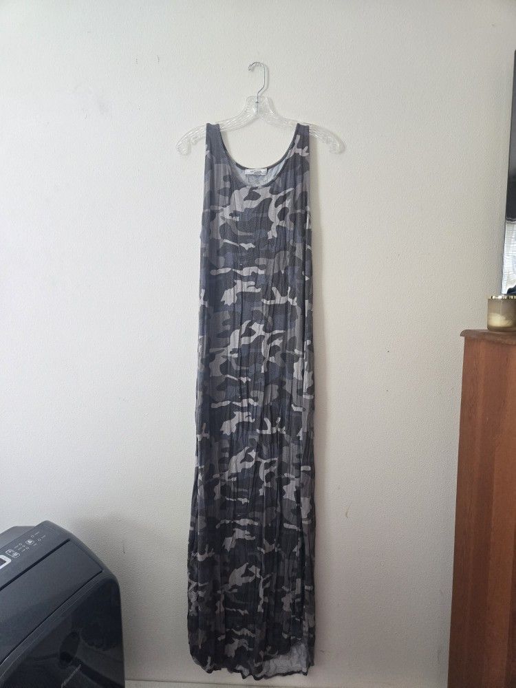 Camo Maxi Dress