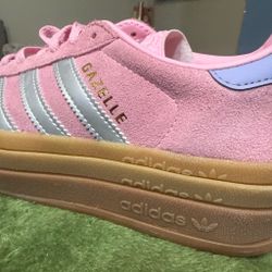 Adidas Gazelle Pink Suede Sneakers
