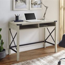 White Oak Modern Desk  