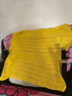 Crocheted blankets