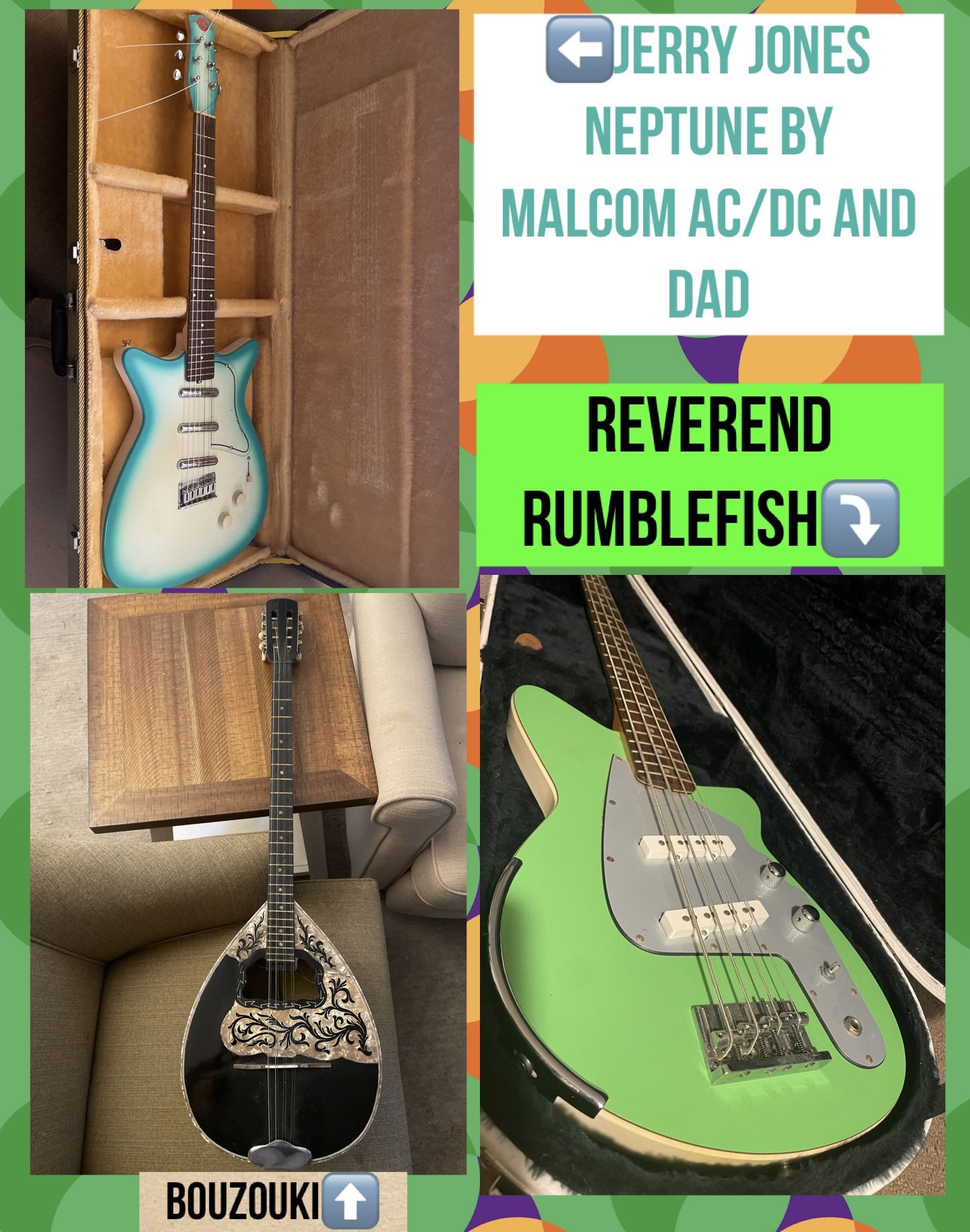 Electric Guitar And Bass
