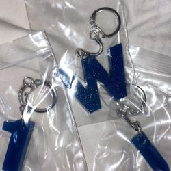 CUSTOM LETTER AND NUMBER KEYCHAINS 