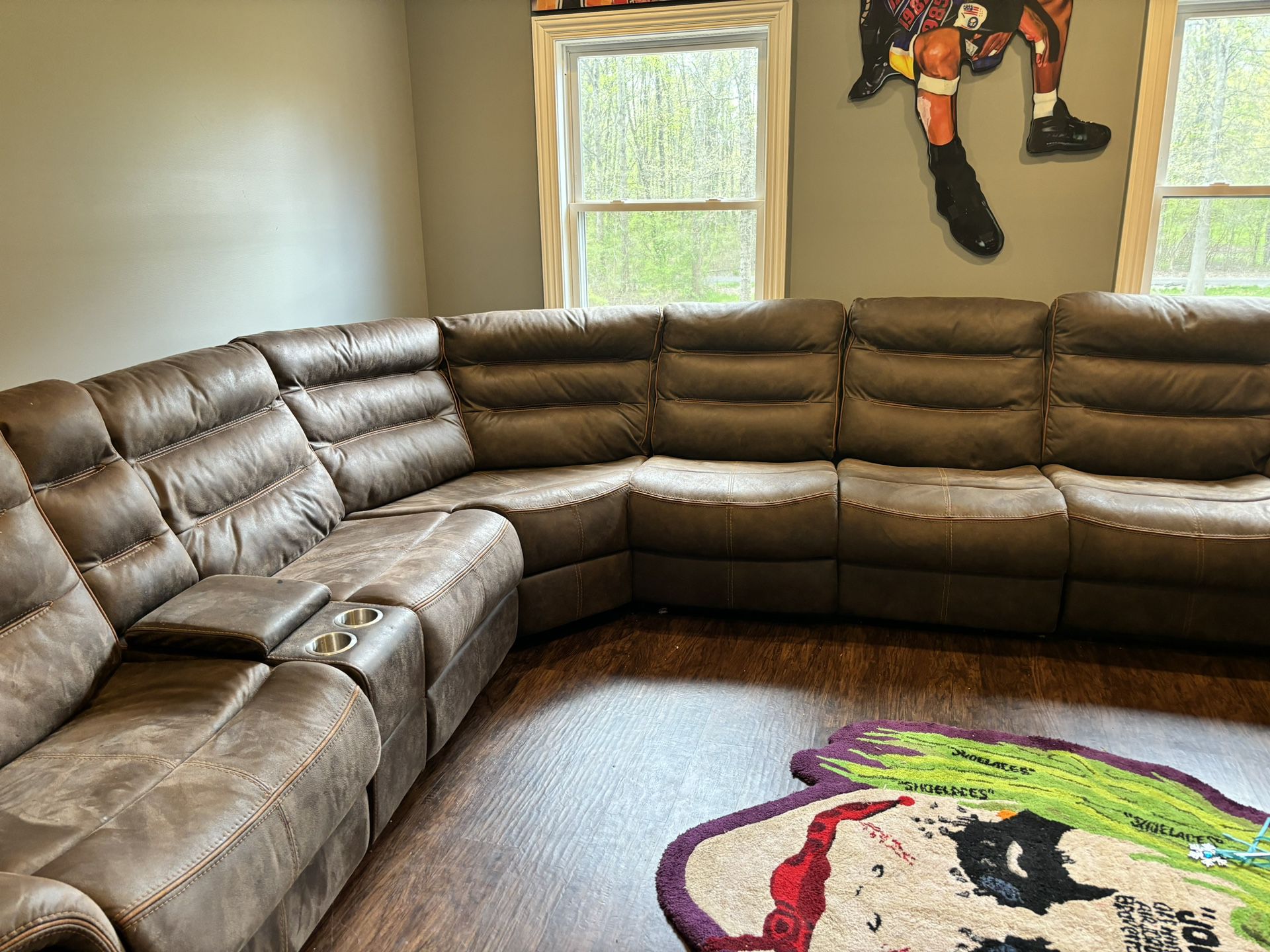 Large Extended Couch 