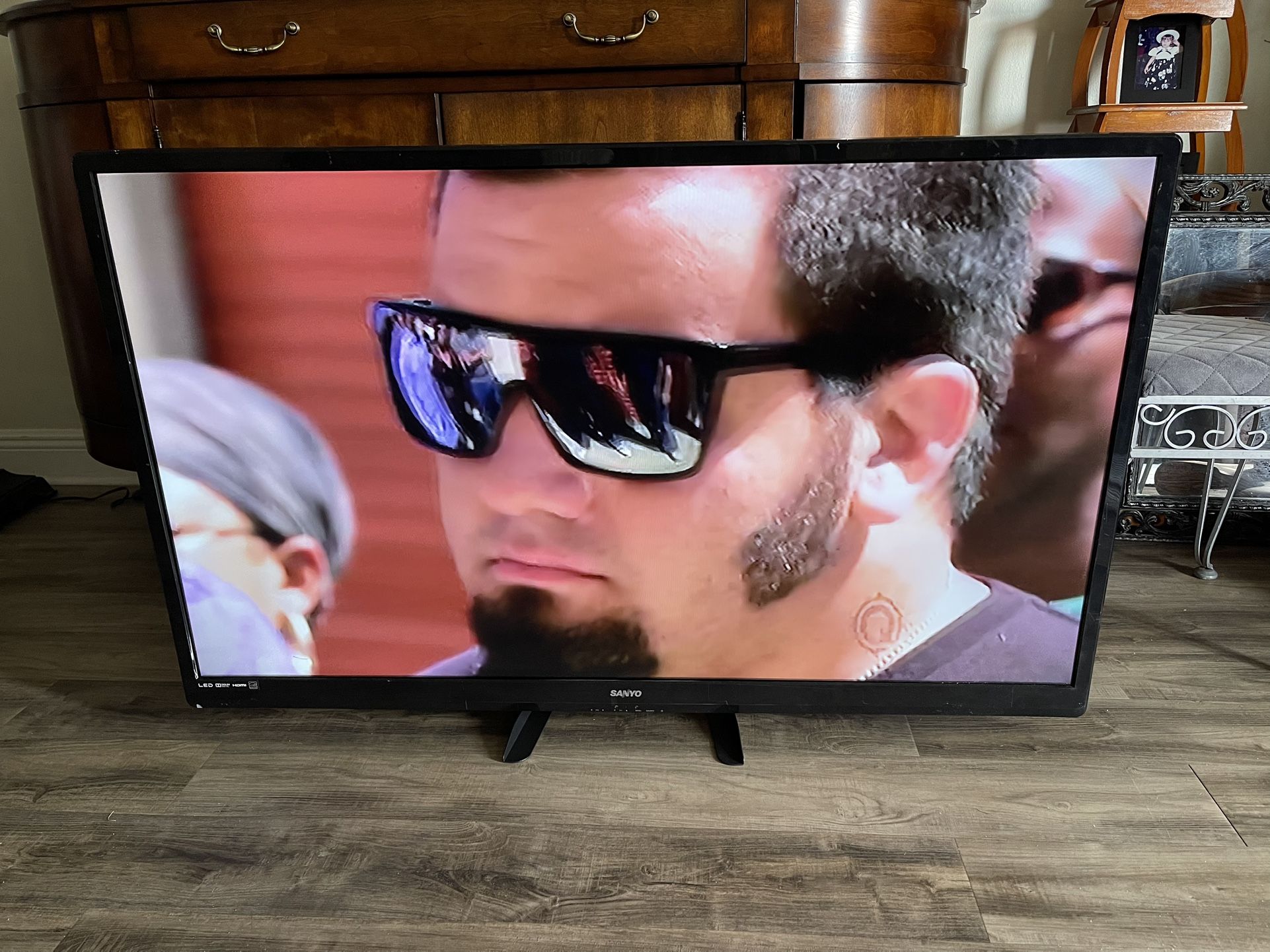 Sanyo 50” TV (NOT SMART) With Remote Control $60 Firm On Price