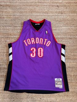 Toronto Raptors #30 Dell Curry Purple NBA Jersey