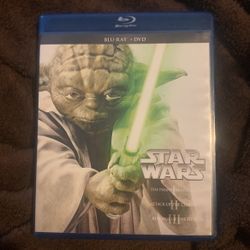 Star Wars Prequel DVD Blu-Ray Collection