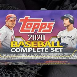 2020 Topps Complete Set Target Exclusive Purple