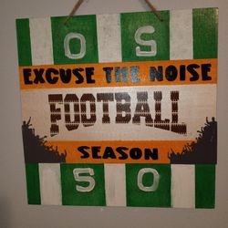 Football season door Hanger 