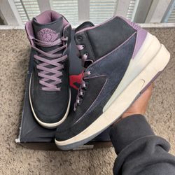 2023 Air Jordan 2 Retro Off Noir Mauve