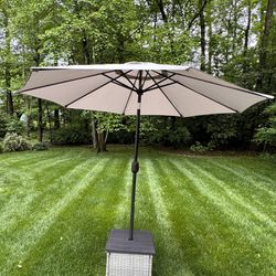 Patio Umbrella And Table Stand