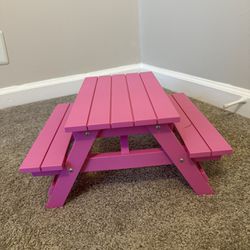 Our Generation Replacement Pink Picnic Table