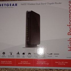 NETGEAR N600 Wireless Dual Band Gigabit Router