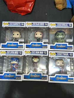 Marvel Avengers Assemble Complete Funko Pop Set 