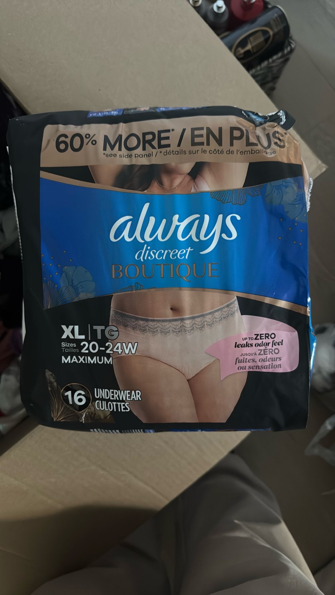 Always Discreet Underwear Pads 