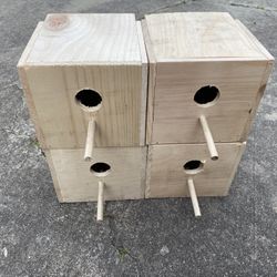 Wooden Nest Box’s