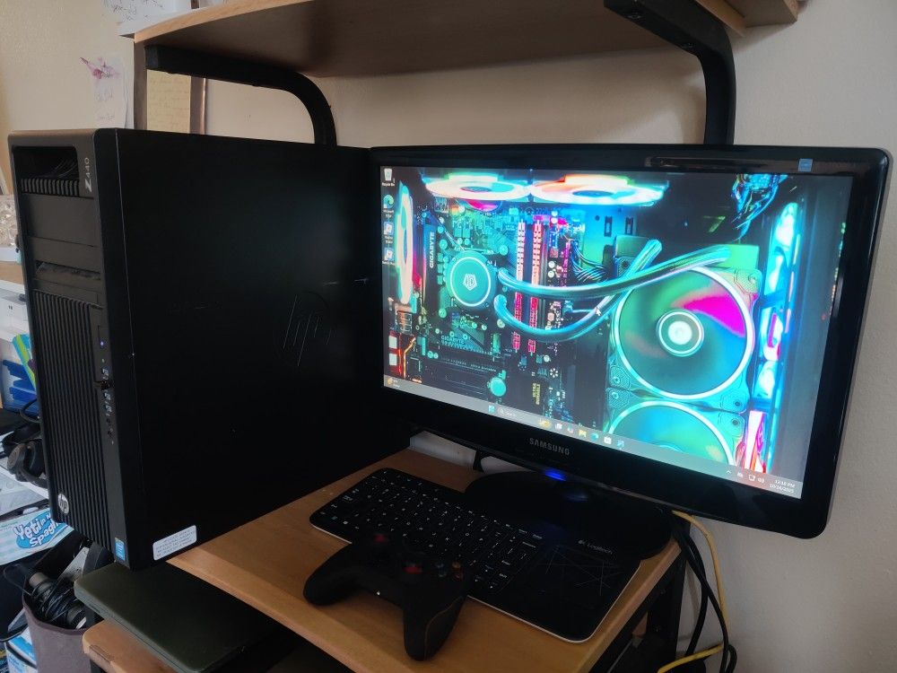 HP CAD/Gaming PC - Xeon E5 4.2ghz CPU, 16gb DDR4 Ram, Nvidia GeForce GTX 750 GPU (GTA V, Fortnite), NEW 256gb SSD, Windows 11, 500w, Z440 Workstation