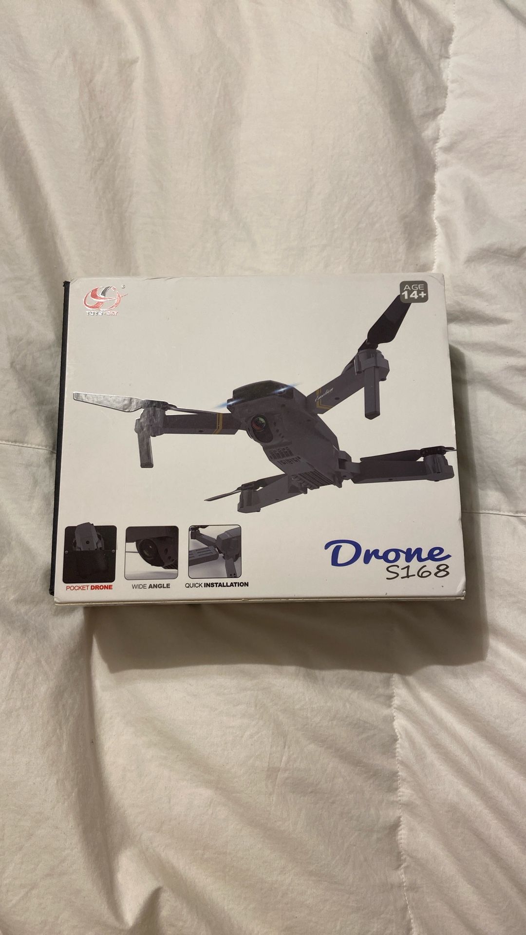 Cooligg S168 1080P Wifi HD Camera Drone Aircraft Foldable Quadcopter Selfie FPV