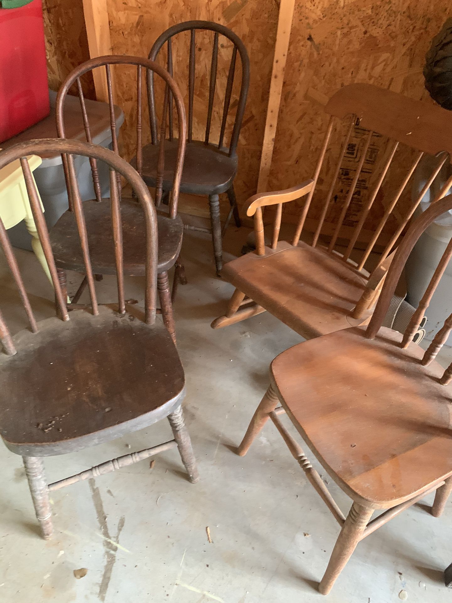Windsor childrens Chairs Antique