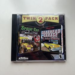 Twin Pack Snap On Gearhead Garage The Virtual Mechanic Sprint Car Racing PC 2000