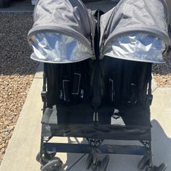 $50 JEEP PowerGlyde Side-by-Side Double Stroller