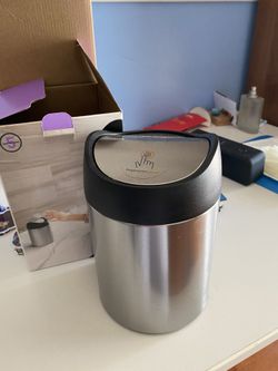 Simple human trash can