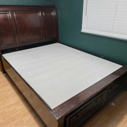 Bed Frame (With Storage)