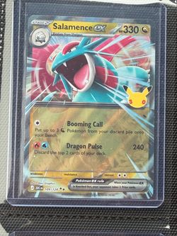 Salamence ex 109/128 Pokemon 30th Celebration