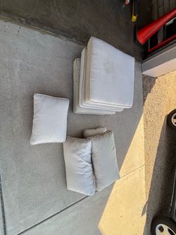Patio furniture cushions