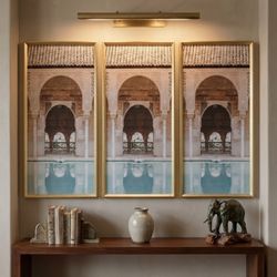 Elegant Framed Architectural Wall Art — 3 Available