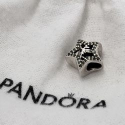 1 Pandora x Disney Tinker Bell Star Charm ‘Faith Trust Pixie Dust’