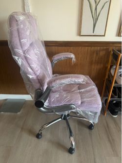 Brand New Purple Microfiber Office Chair Large